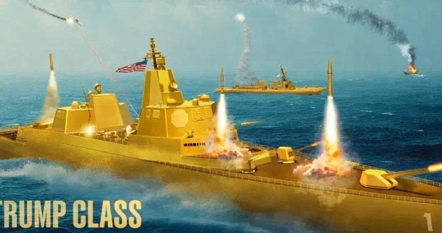 美国重回战列舰时代：特朗普级正式官宣，4万吨100垂发安装核导弹