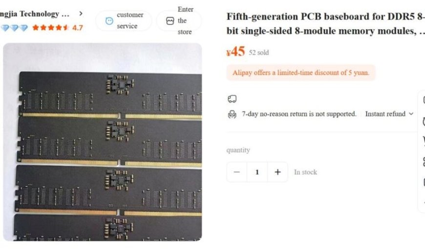 内存价格暴涨神级应对方法：硬核大神直接手搓内存