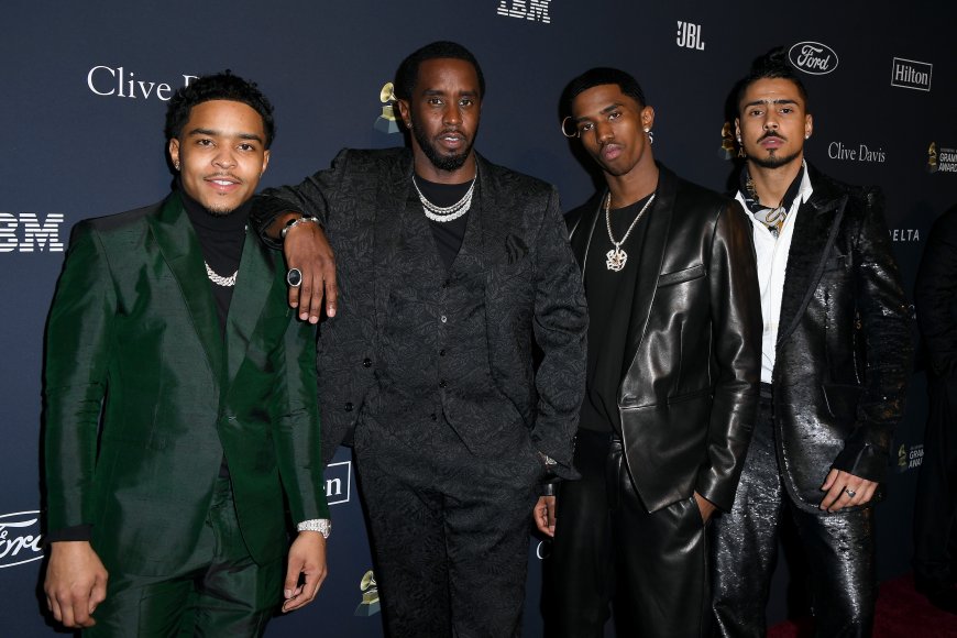 Diddy's Adult Son Justin Visited Him for Christmas in Prison to ‘Talk’