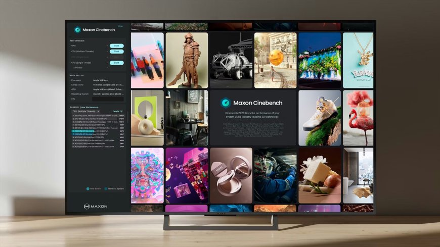 Maxon 发布 Cinebench 2026 跑分软件：支持英伟达 Blackwell / AMD 9000 系 GPU、苹果 M4/M5 芯片