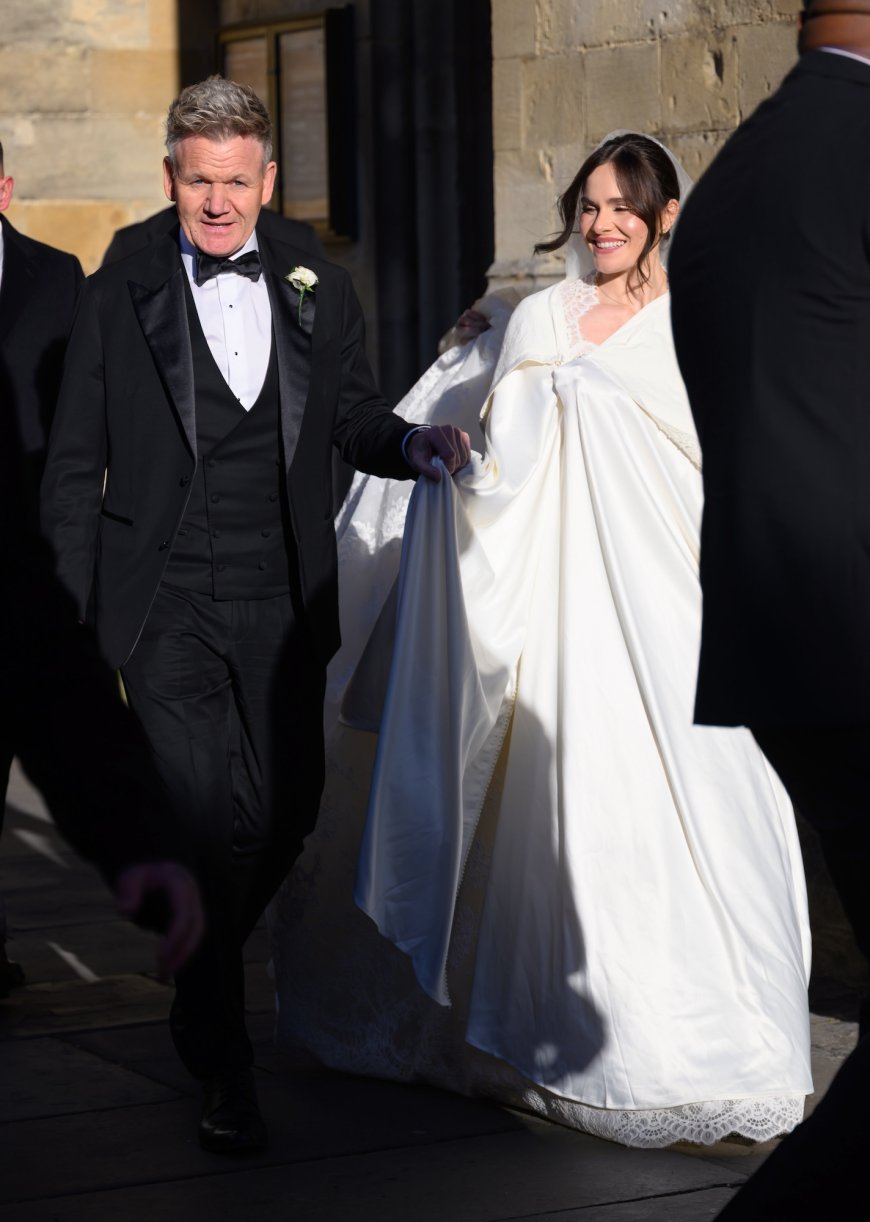 Holly Ramsay's Wedding Dress to Be Unveiled in 'Vogue' After Wearing Cloak