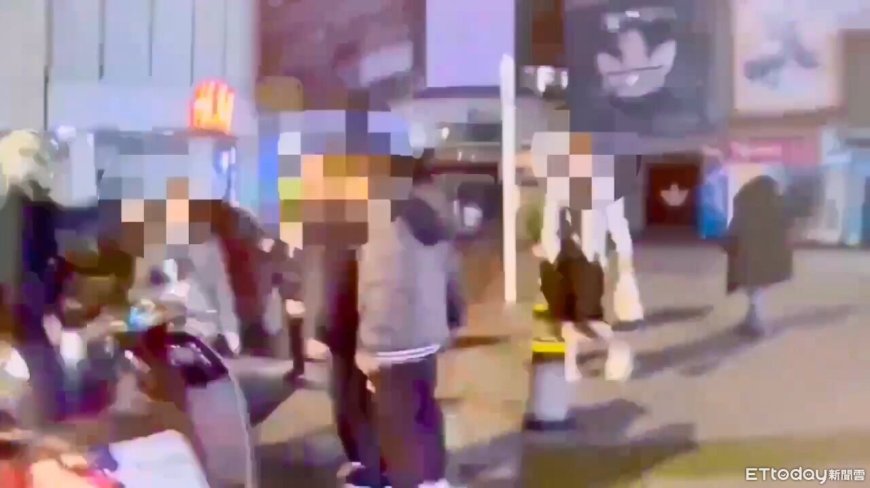 西門町深夜格鬥賽！路人遭按喇叭怒拍車窗理論　2男掛彩互告