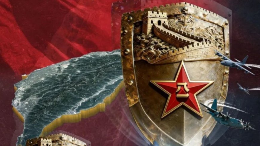 东部战区重磅海报发布 海报中2块“盾牌”卡住两条重要通道 专家：警告意味浓烈