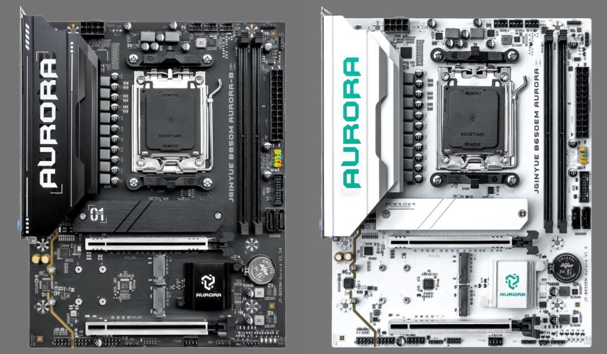 精粤推出 B850M AURORA-B / B650EM AURORA 主板，488 元起