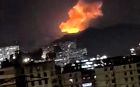 委内瑞拉首都传出多声巨响 部分区域停电