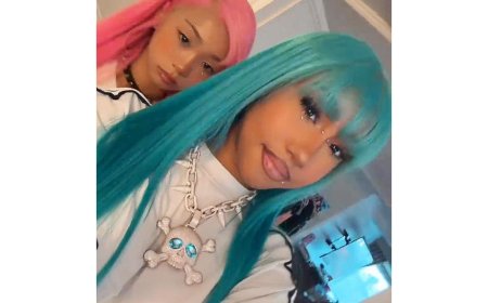 North West Shows Off 106-Carat Skull Necklace From Her Mom Kim Kardashian