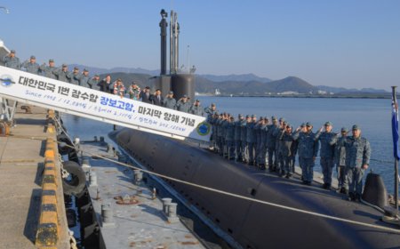 成为博物馆？韩国海军首艘潜艇“张保皋”号退役