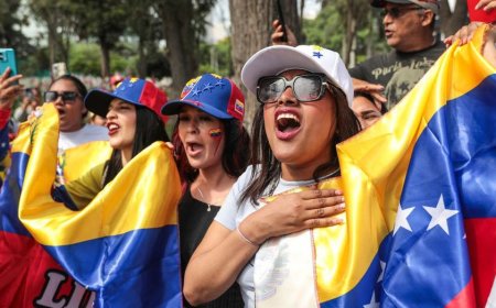 SEE PICS: Venezuelans worldwide celebrate as exiles react to Maduro’s capture