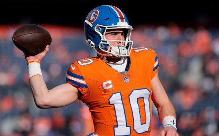 Broncos earn top seed in AFC in Bo Nix's second season, finishing with 14-3 record