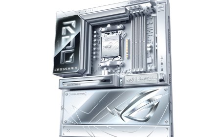 冰川白，华硕 ROG CROSSHAIR X870E GLACIAL 旗舰主板确认