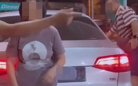 涉嫌掩盖新加坡车牌添RON95 夫妇向古来警方投案