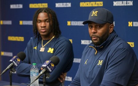 Michigan QB Bryce Underwood to remain with program after Sherrone Moore scandal