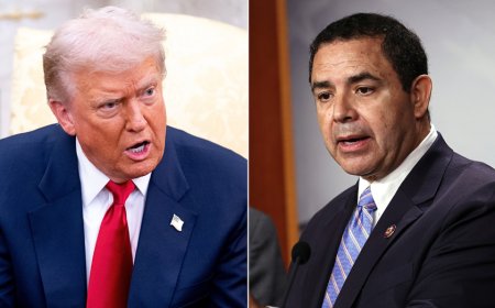 Trump says he’s backing Cuellar’s GOP rival despite pardoning him after daughters’ ‘heart-wrenching’ plea