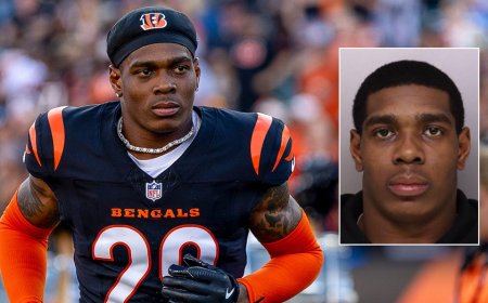 Bengals' Cam Taylor-Britt sentenced to 5 days in jail after pleading guilty to reckless driving charge