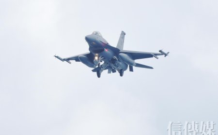 F-16花蓮外海10海浬失事　飛官跳傘全面搜救中