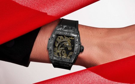 HUBLOT嶄新工藝打造馬年錶　刺繡概念融入駿馬圖