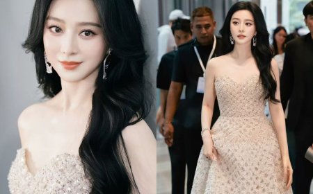 范冰冰奪金馬影后變人間仙女！穿「台灣設計」心型禮服亮相氣場封神