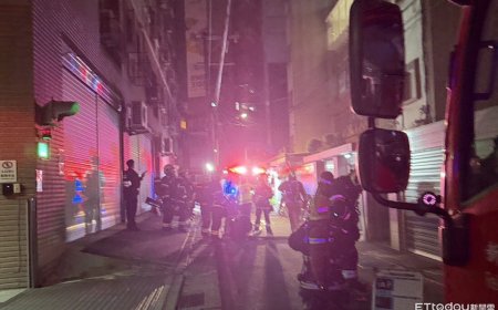 快訊／中和凌晨氣爆　1男昏迷插管