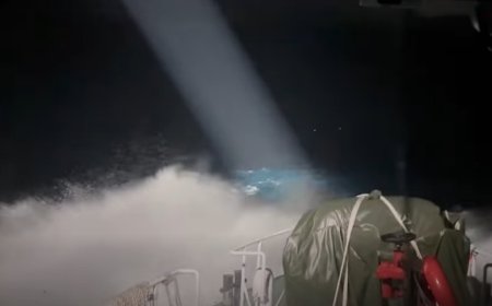 空軍F-16失事「飛官失蹤」！海巡署急派9艦艇搜索　救援畫面曝光