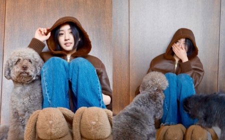 木村光希的兔子拖鞋又暖又可愛　愛犬全員黏上