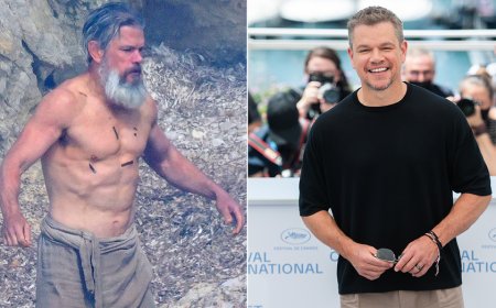 Matt Damon says he dropped to ‘high school’ weight for epic transformation in ‘The Odyssey’