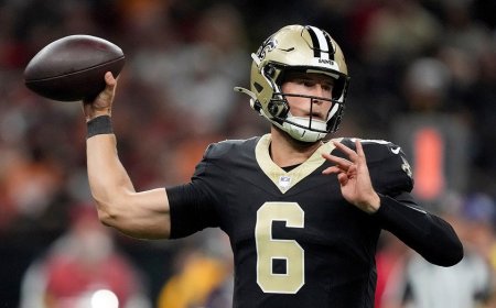 Saints commit to Tyler Shough as starting quarterback for 2026 after strong finish to rookie year