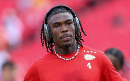 Chiefs' Rashee Rice's ex-girlfriend makes post alleging domestic abuse