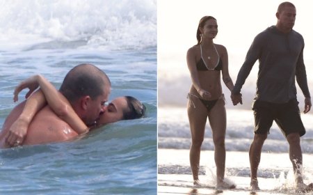 Channing Tatum and his girlfriend Inka Williams put their PDA on display during Costa Rica trip