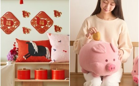 IKEA春節讓你「編馬辮」　HOLA錢豬抱枕有夠可愛