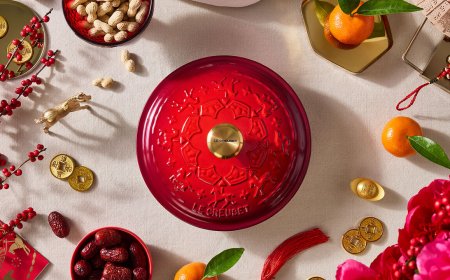 LE CREUSET迎春「旋轉木馬」系列　浮雕工藝讓日常餐桌也有儀式感