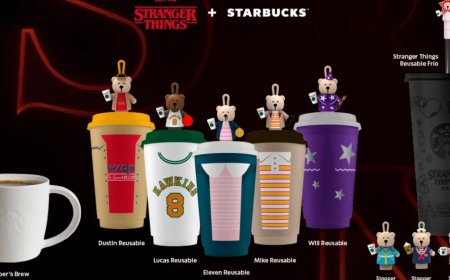 星巴克聯名《怪奇物語》！把顛倒世界變成隨行杯　角色杯塞收藏控暴動