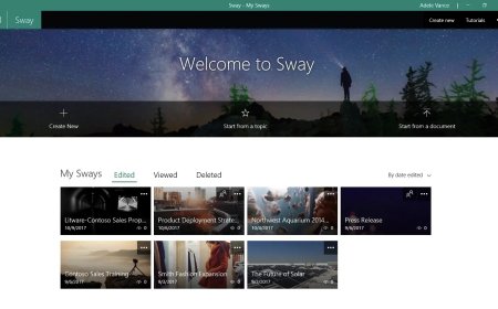 微软将停用免费的Windows 10/11版Sway桌面应用 全面换用网页版