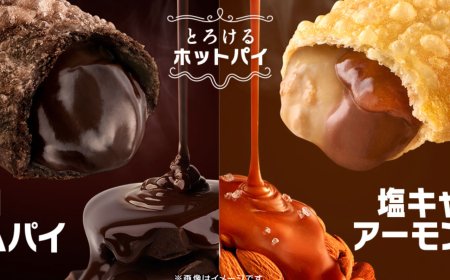 日本麥當勞「鹽焦糖杏仁派」三種內餡必吃！話題生巧克力派同步回歸