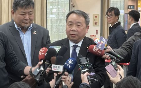 直擊／挺台日本參議員拜會立院　新黨院外廣播籲韓國瑜把漢奸趕出去