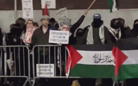 Hochul, AOC, Mamdani slam ‘we support Hamas’ chants at Queens protest: ‘Disgusting and antisemitic’