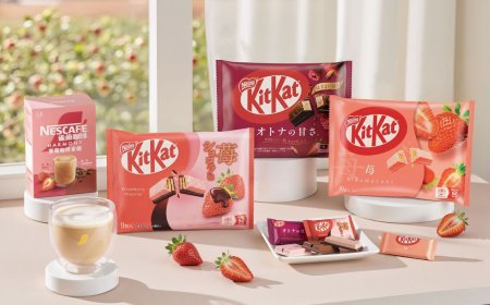KitKat堅果雙層莓果可可首登台　微醉「草莓蘇打」夢幻特調大人味