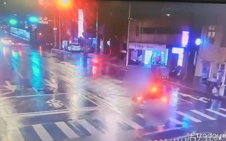 肇事畫面曝！男星楊傑宇開車左轉撞斑馬線行人　搶救10天傷重不治