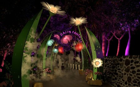 屏東「奇幻大津」打造魔幻光影瀑布！2月登場　每日限量1000人