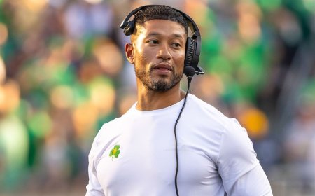 Notre Dame's Marcus Freeman faces battery allegation over alleged incident at wrestling match