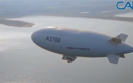 国产载人飞艇祥云AS700完成首次商业飞行