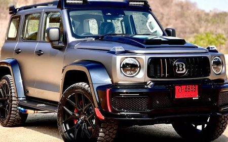 气场拉满：泰国改装厂让长城坦克 300“变身”Brabus G63