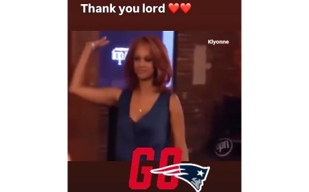 Cardi B Uses Tyra Banks ‘ANTM’ Clip To Celebrate Patriots’ Playoff Win
