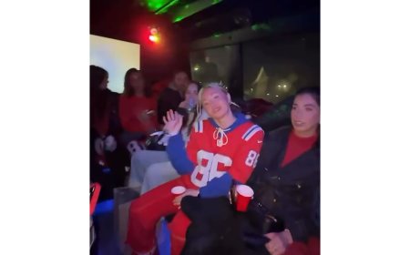 Patriots WAGs Sent Message to Cardi B on Raucous Party Bus Before Playoffs