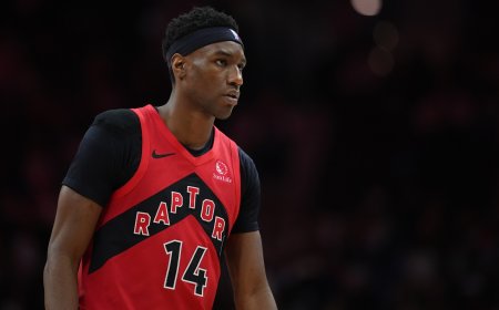 Raptors’ Ja’Kobe Walter exits vs. 76ers with hip injury