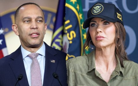 Jeffries says DHS Secretary Noem 'should be run out of town' amid ICE shooting backlash