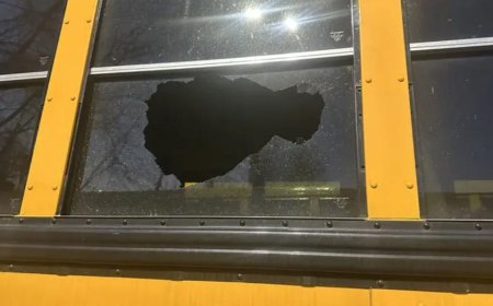 New Jersey man fractures girl's skull by allegedly throwing rock through school bus window, arrest made