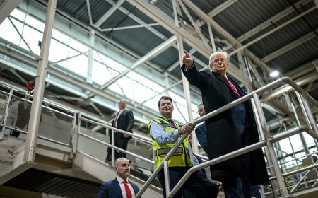 White House says Trump gave ‘appropriate’ response after heckler confrontation caught on video at Ford plant