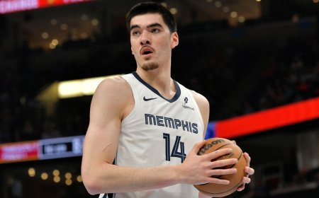 Grizzlies’ Zach Edey to miss six more weeks with ankle injury