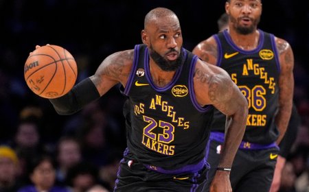 LeBron James nearly has triple-double as Lakers beat Hawks