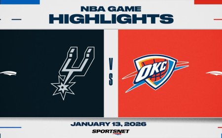 NBA Highlights: Thunder 119, Spurs 89